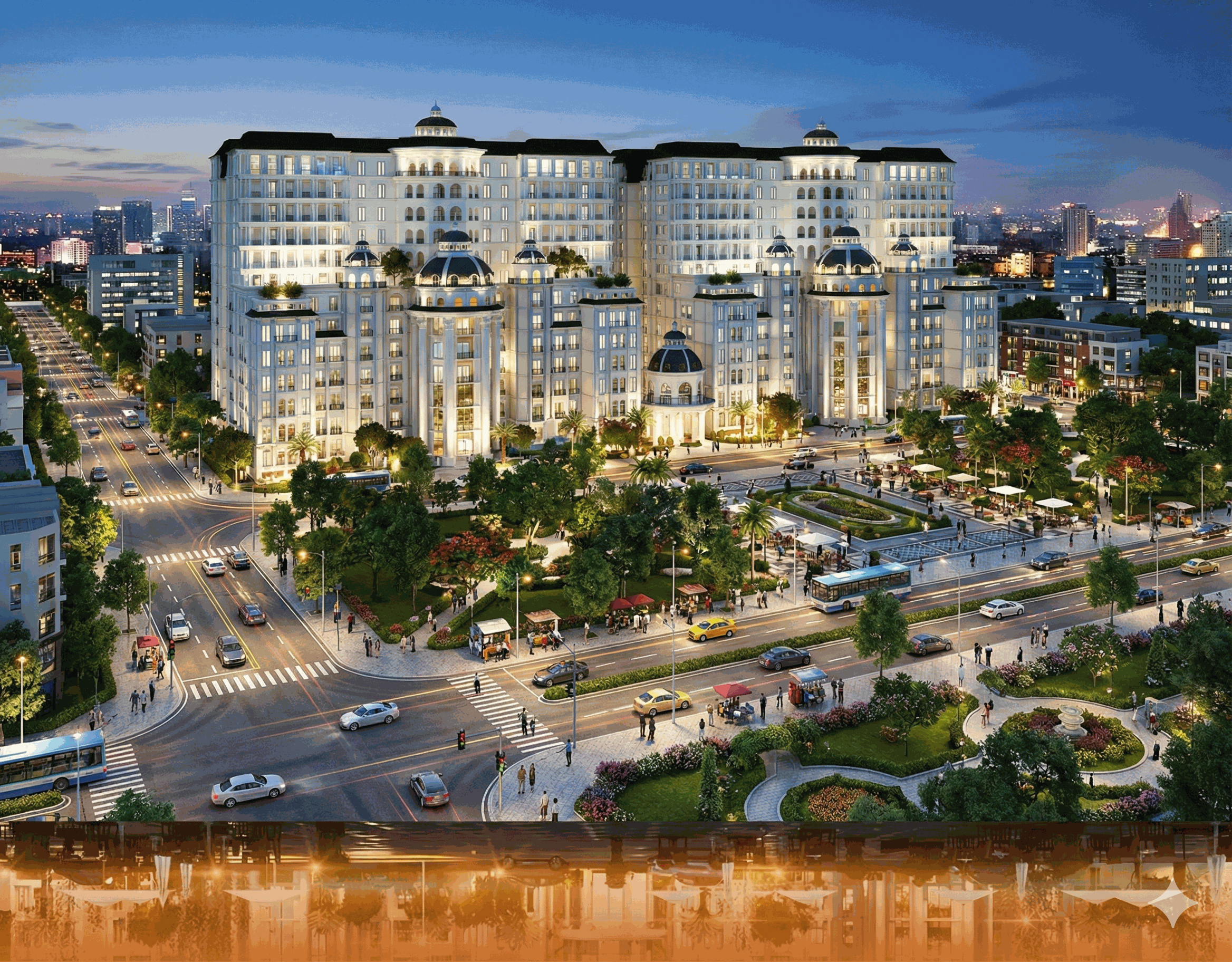 Sofia Sapphire Tower Perspective